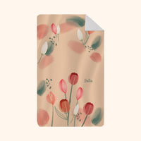 Watercolor Flora Towel